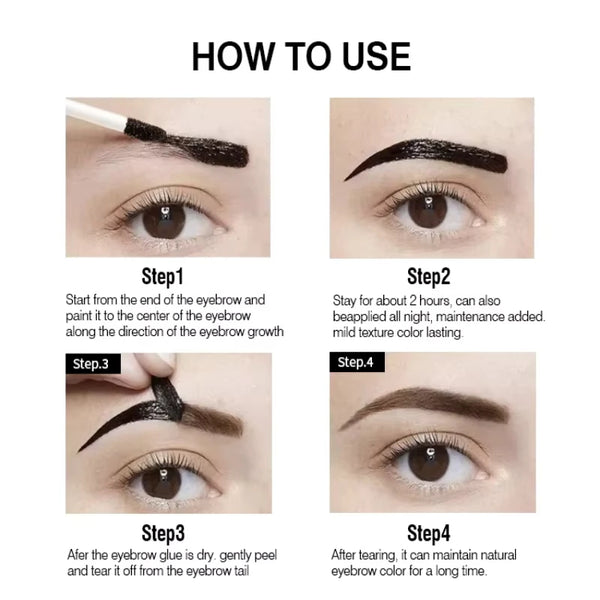 Pigment Peel-off pentru sprâncene